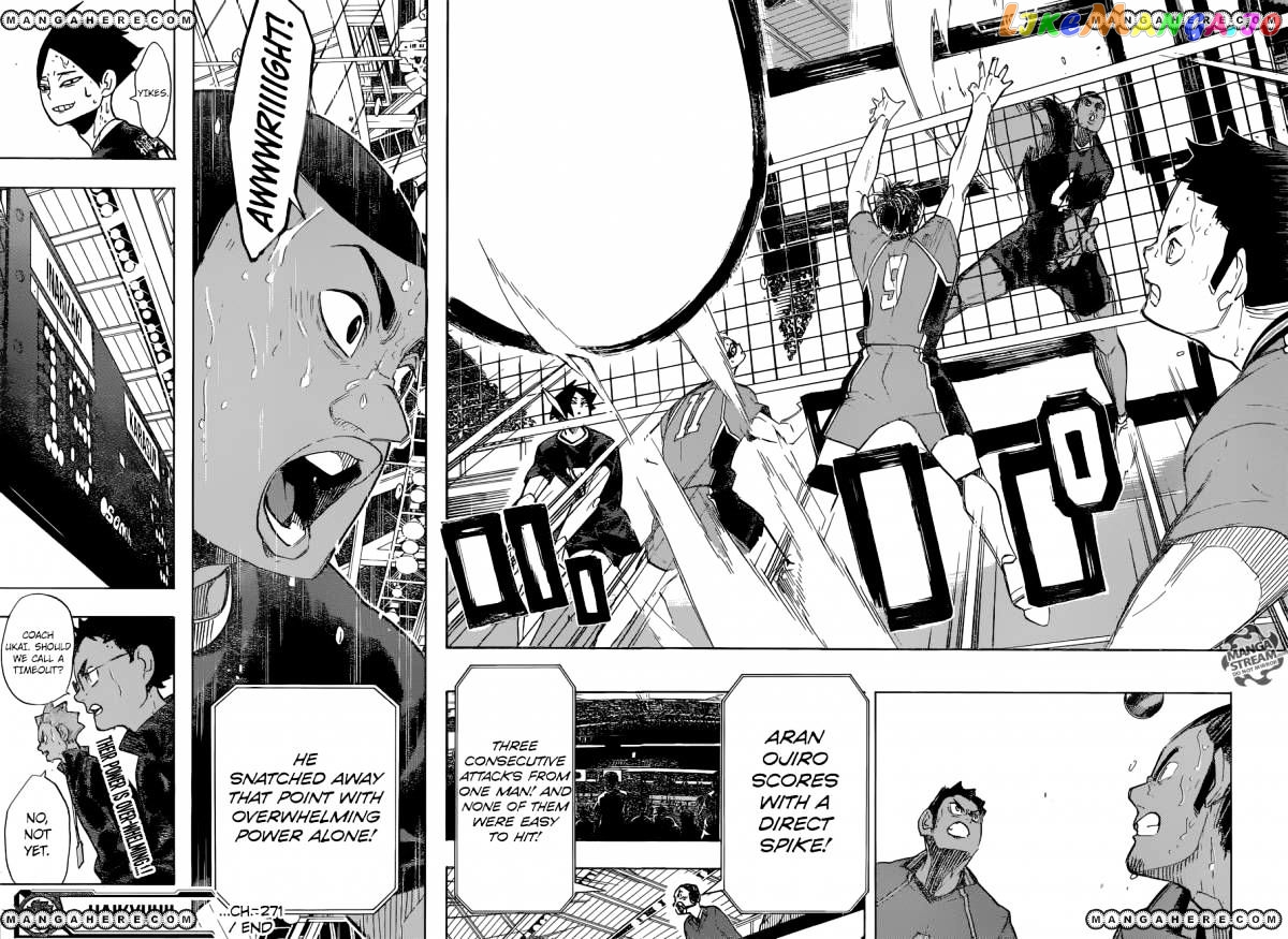 Haikyuu!!, Chapter 271 image 18